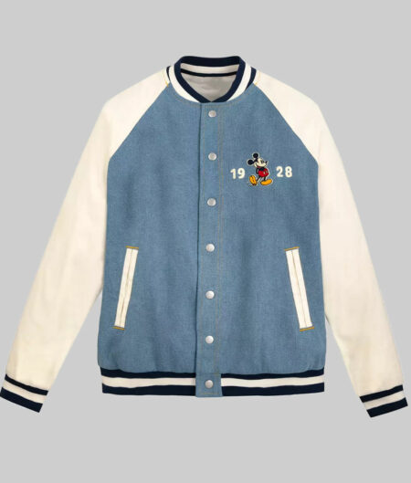 Mickey Mouse Varsity Jacket-1