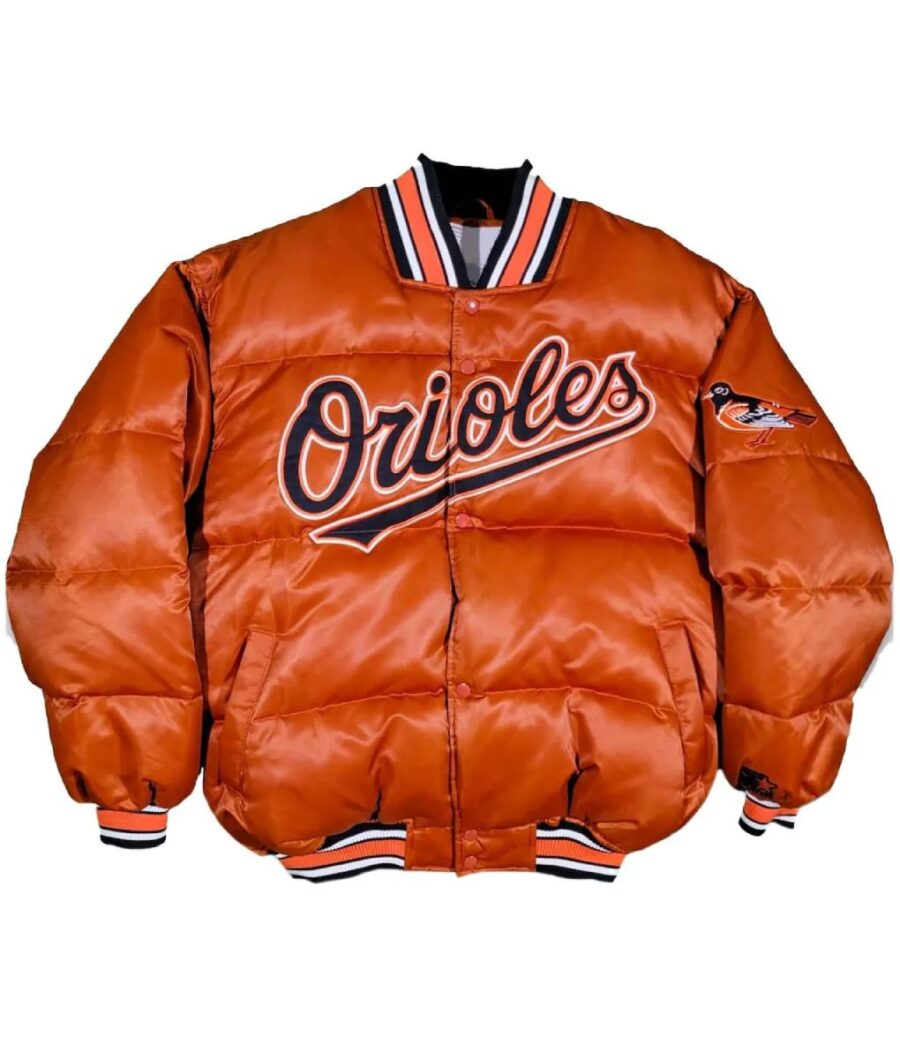 Baltimore Orioles 90s Puffer Jacket