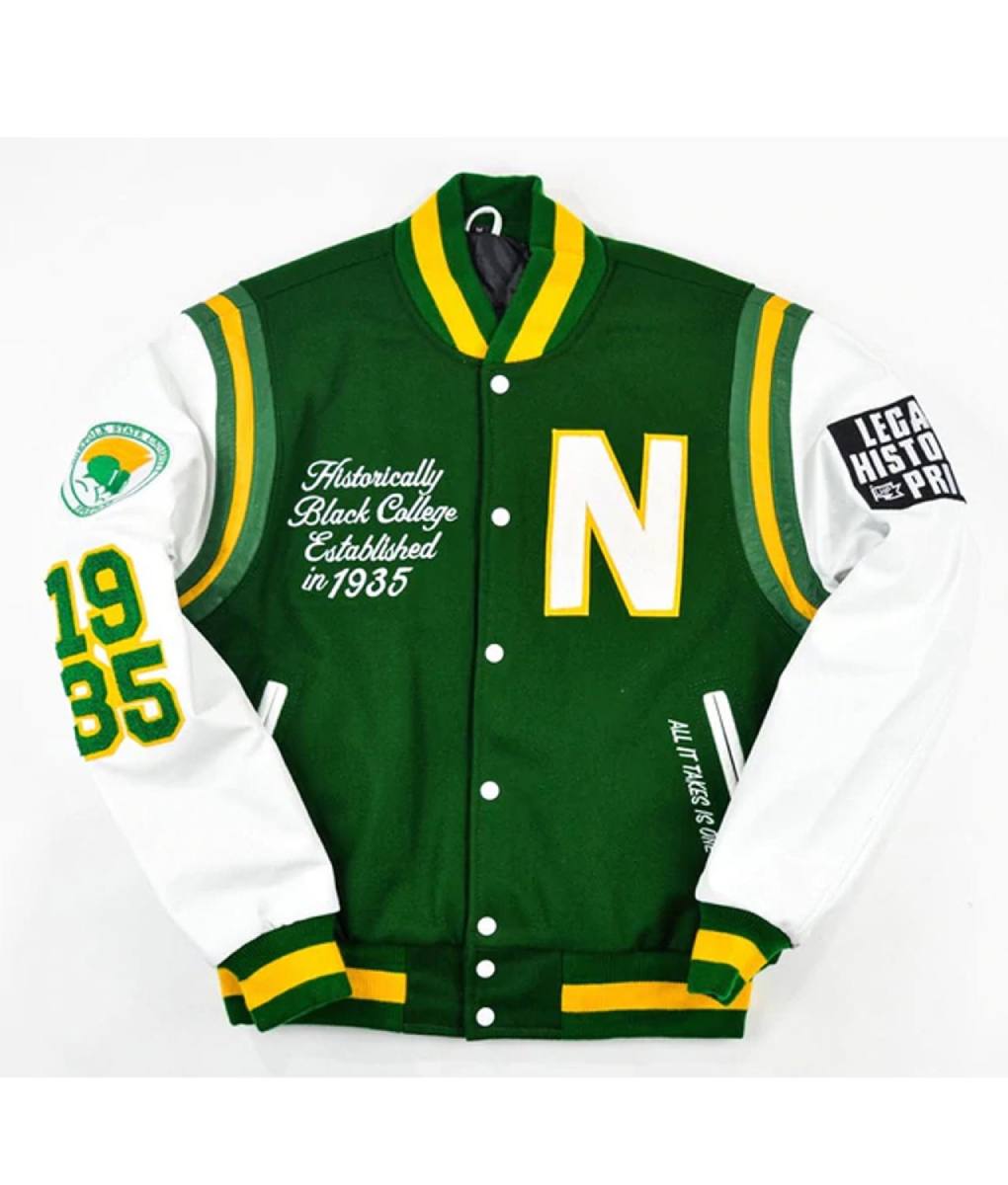 Norfolk State University Jacket Behold the Green & Gold Jacket