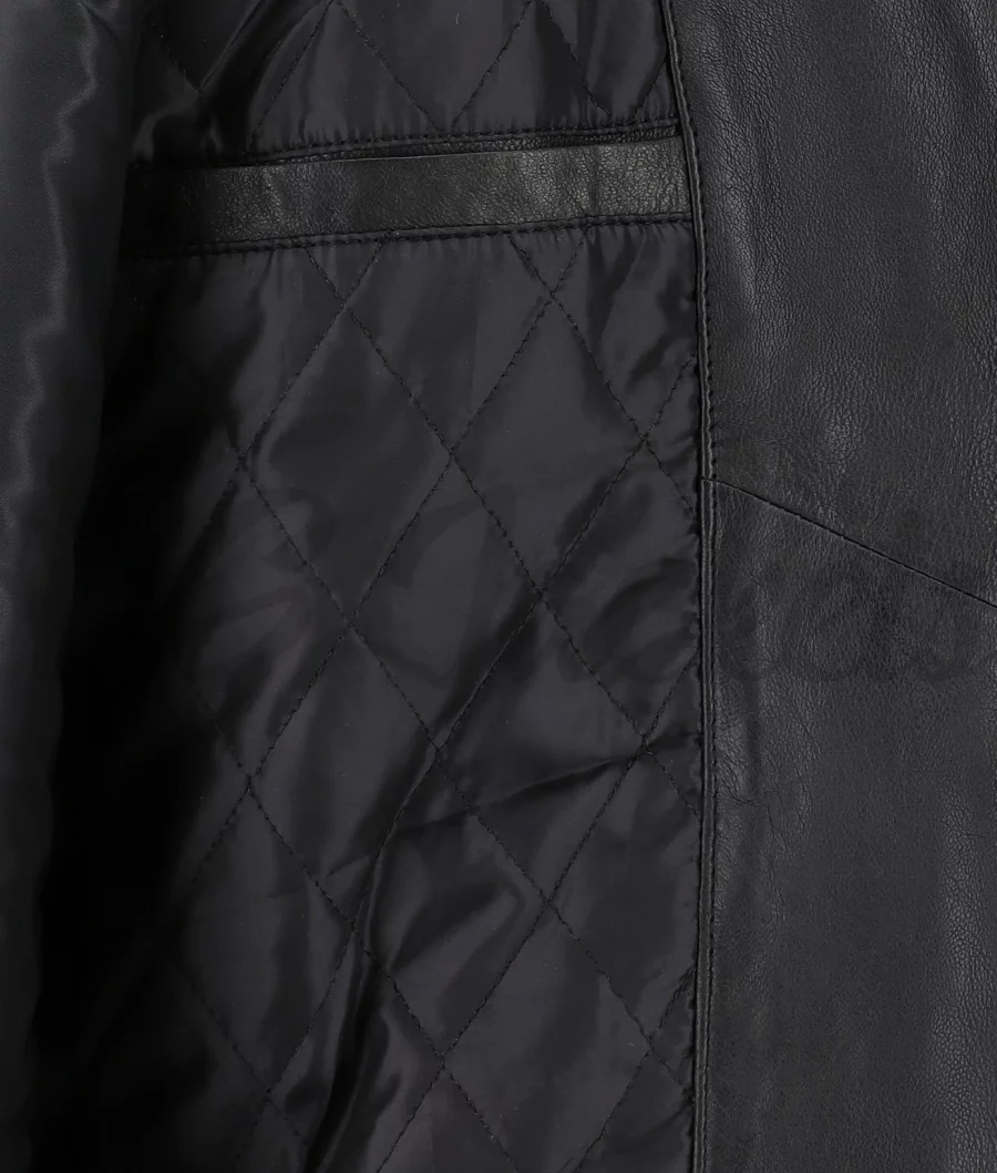 Bruno Mars Black Leather Jacket