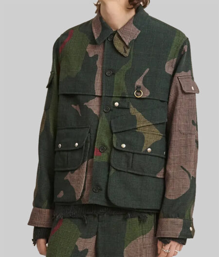 Grammy Awards: Ed Sheeran Camouflage Jacket-2