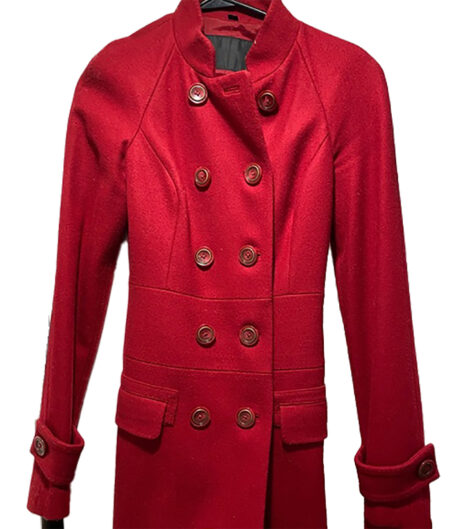 Taylor-Swift-Mid-Length-Red-Double-Breasted-Coat