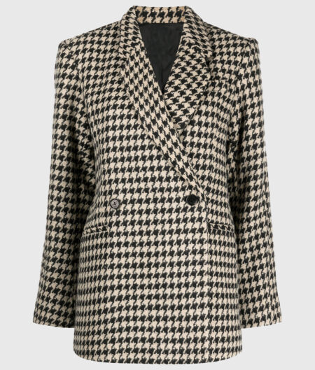 Taylor Swift SNL Afterparty Houndstooth Blazer-1