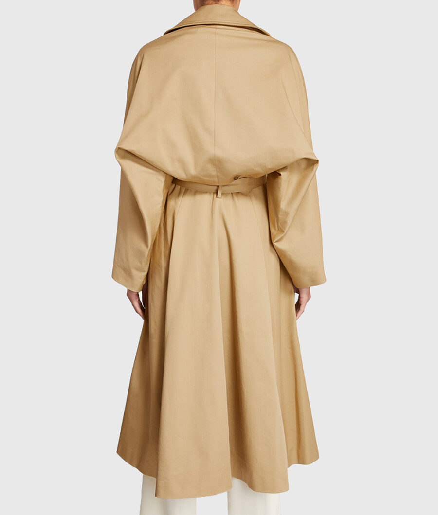 Taylor Swift Italy’s Lake Beige Belted Trench Coat-5