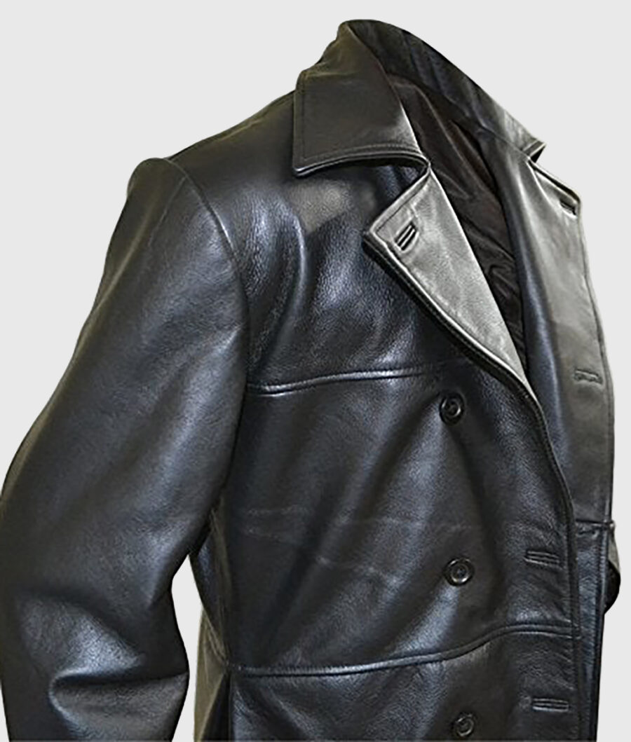 The Crow (Brandon Lee) Black Leather Coat