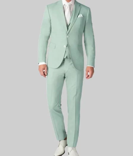 Ryan Gosling Green Suit-1