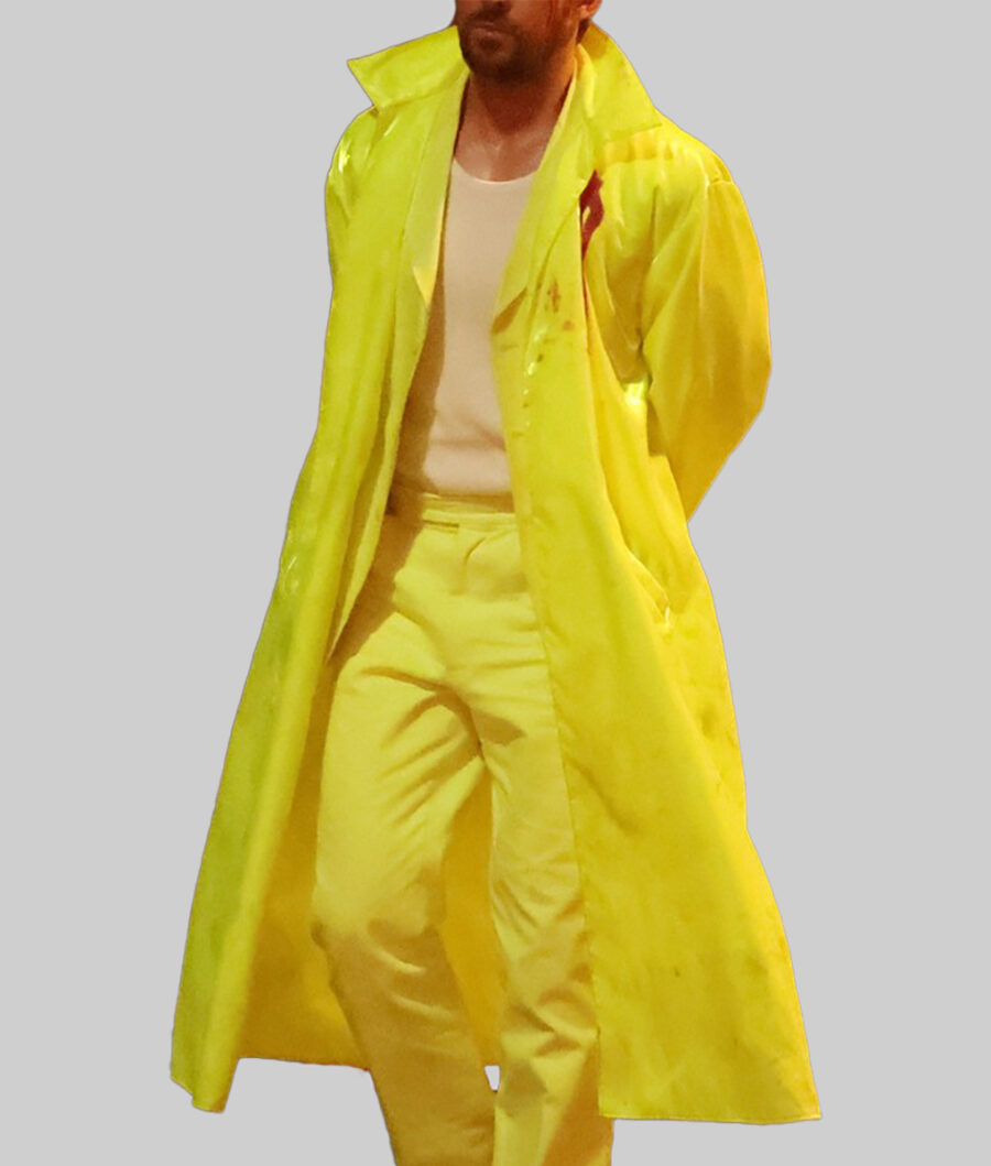 Ryan Gosling The Fall Guy (Colt Seavers) Yellow Rain Coat-1